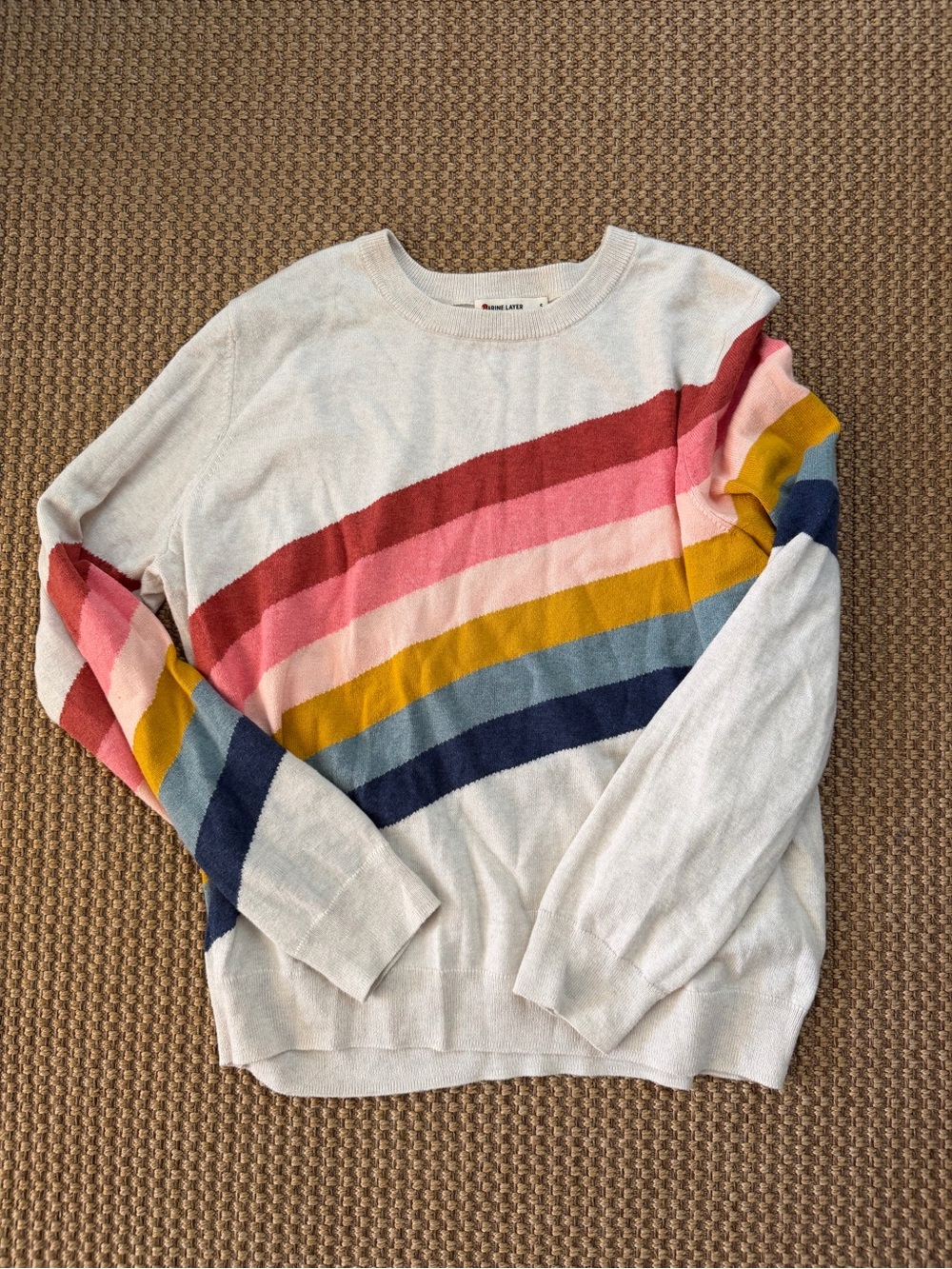 Women's rainbow sweater